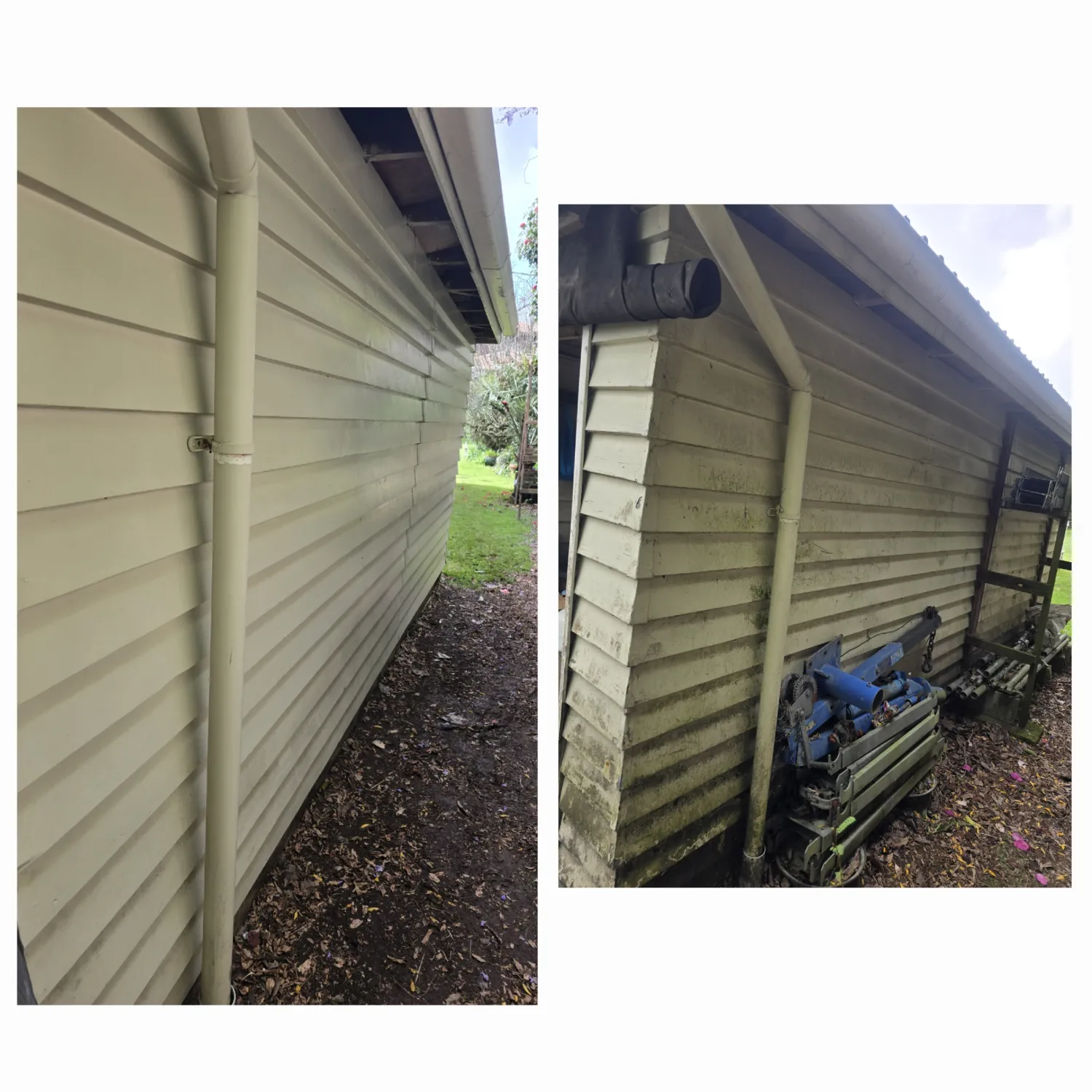 Weatherboard, full elevation