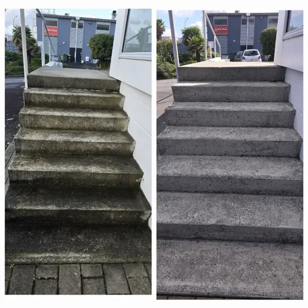 Concrete steps