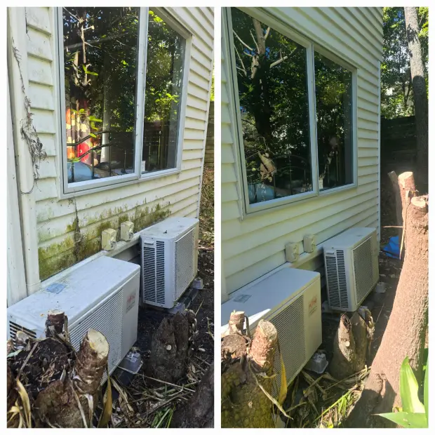 Weatherboard and heat pumps
