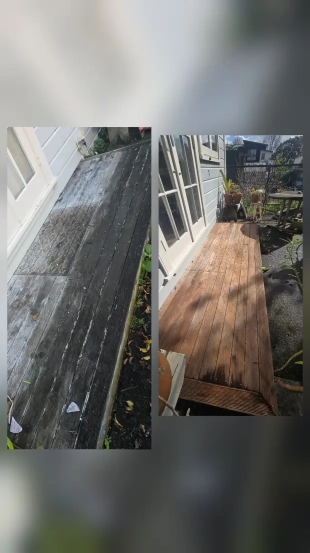 Timber deck and seating