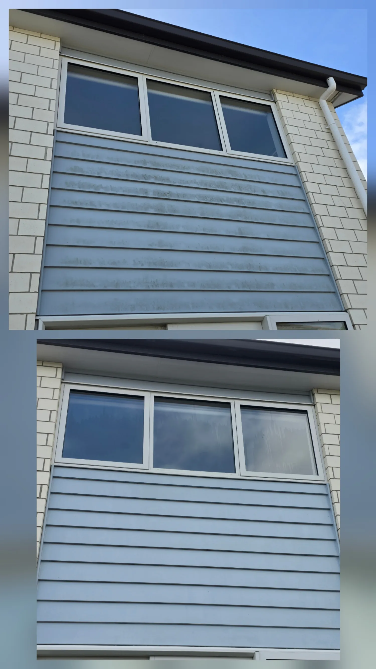Cladding and window